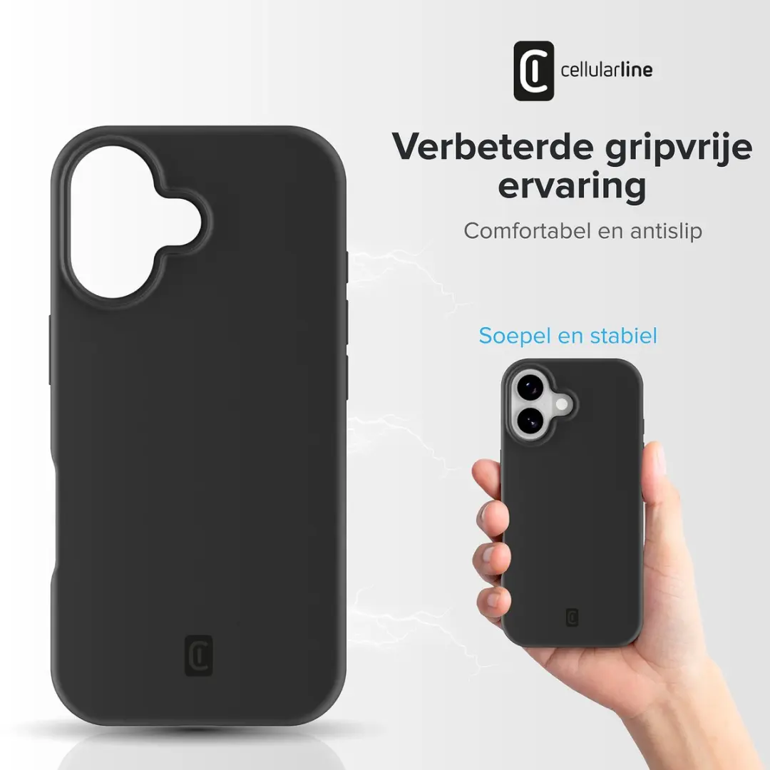 Cellularline Sensation SENSATIONIPH17K Hoesje - Zwart - afbeelding 3 van 6