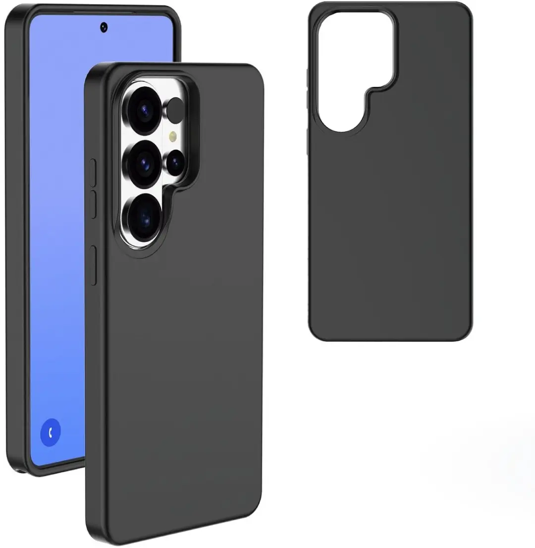 Cellularline Sensation Hoesje - Geschikt voor Samsung Galaxy S26 Ultra - Soft Touch & Microvezel Binnenkant - Zwart
