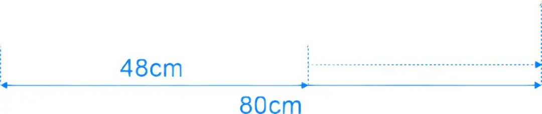 ProPlus Uitschuifbare Vastzetstang 48-80cm - Wit - afbeelding 6 van 6