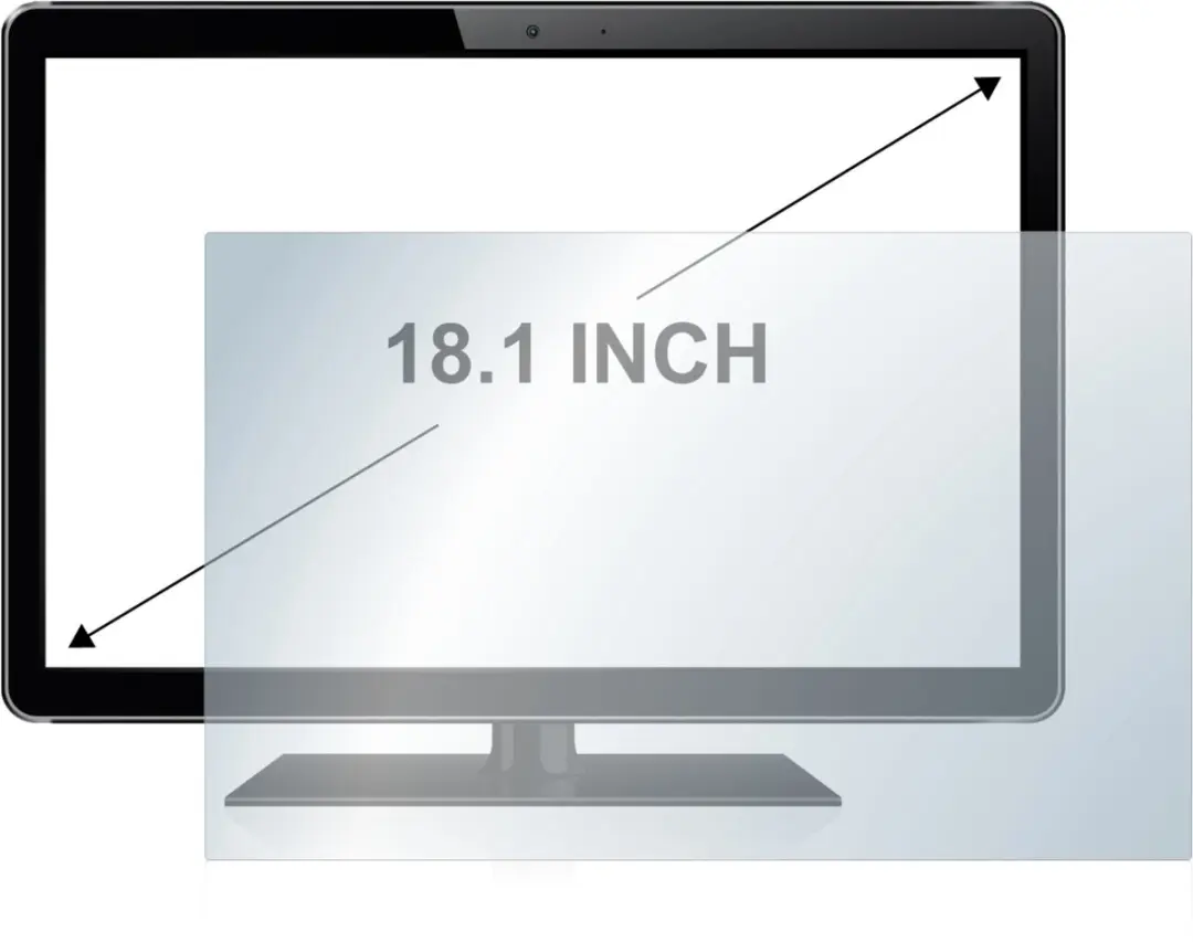 upscreen 2922135 Screenprotector 18.1 inch - Mat - afbeelding 5 van 6