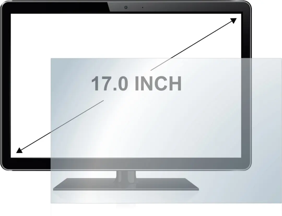 upscreen 2836827 Screenprotector 17 inch - Transparant - afbeelding 5 van 6