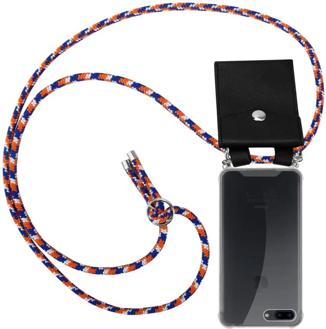 Cadorabo Hoesje geschikt voor Apple iPhone 7 PLUS / 7S PLUS / 8 PLUS in ORANJE B