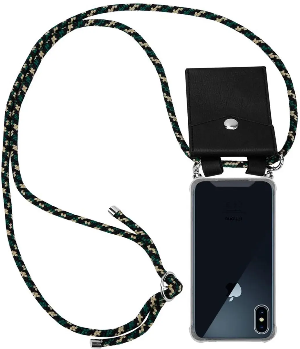 Cadorabo Hoesje geschikt voor Apple iPhone XS MAX in CAMOUFLAGE