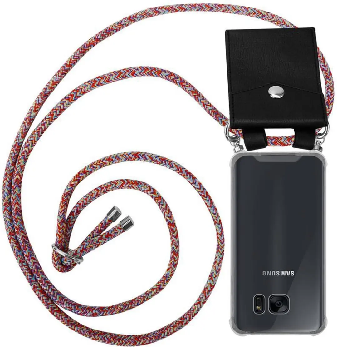 Cadorabo Hoesje geschikt voor Samsung Galaxy S7 in KLEURRIJKE PAPEGAAI