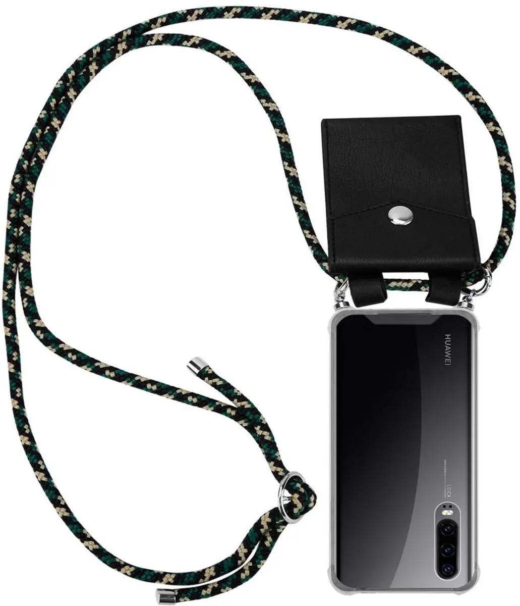 Cadorabo Hoesje geschikt voor Huawei P30 in CAMOUFLAGE