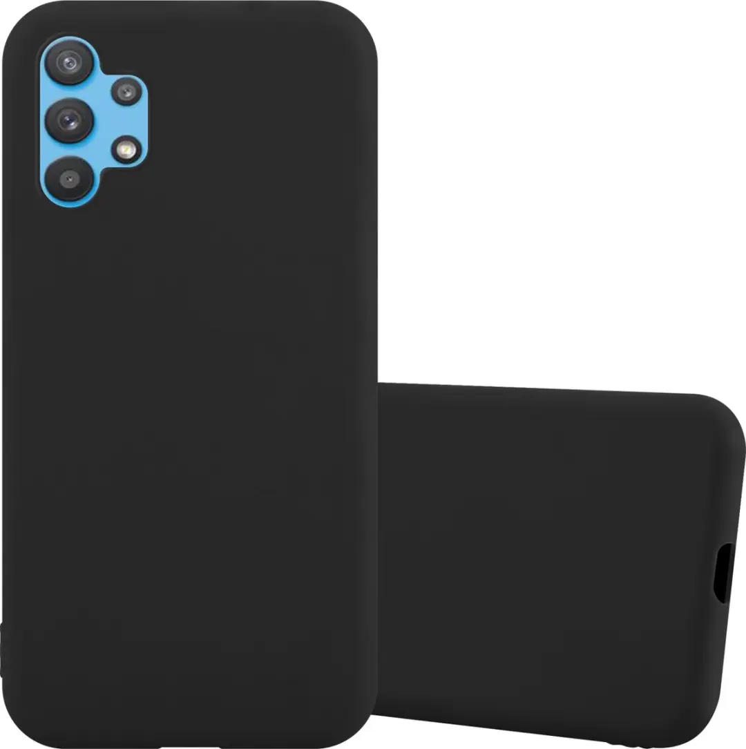 Cadorabo Hoesje geschikt voor Samsung Galaxy A32 4G in CANDY ZWART