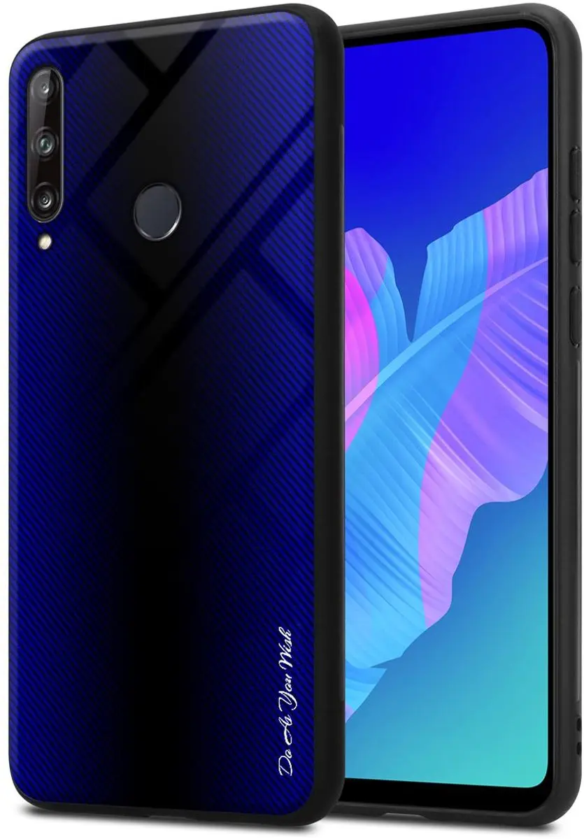 Cadorabo Hoesje geschikt voor Huawei P40 LITE E in KOBALT PAARS