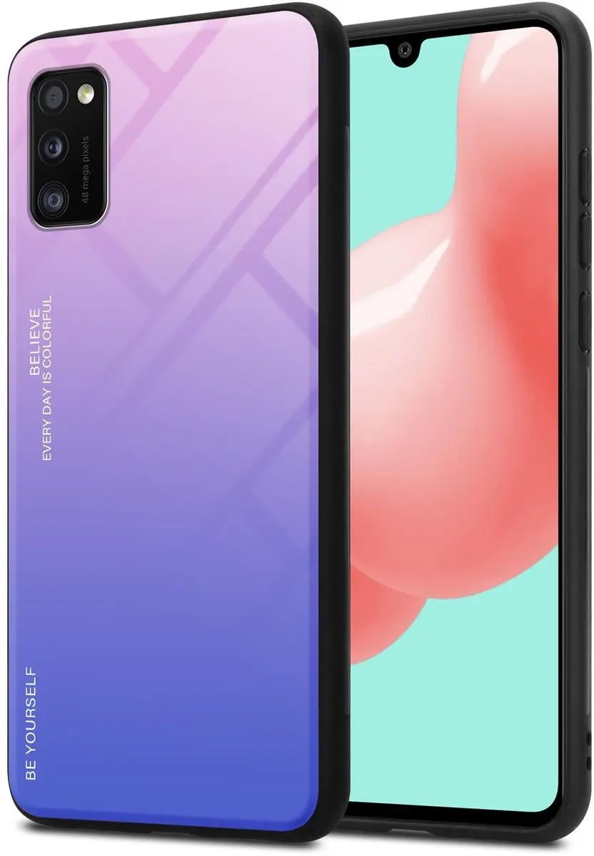 Cadorabo Hoesje geschikt voor Samsung Galaxy A41 in ROZE