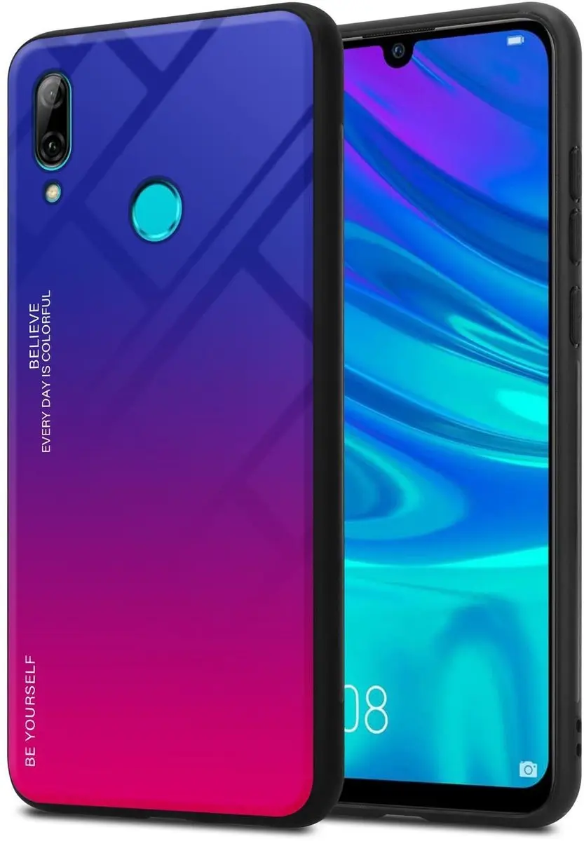 Cadorabo Hoesje geschikt voor Honor 10 LITE / Huawei P SMART 2019 in PAARS