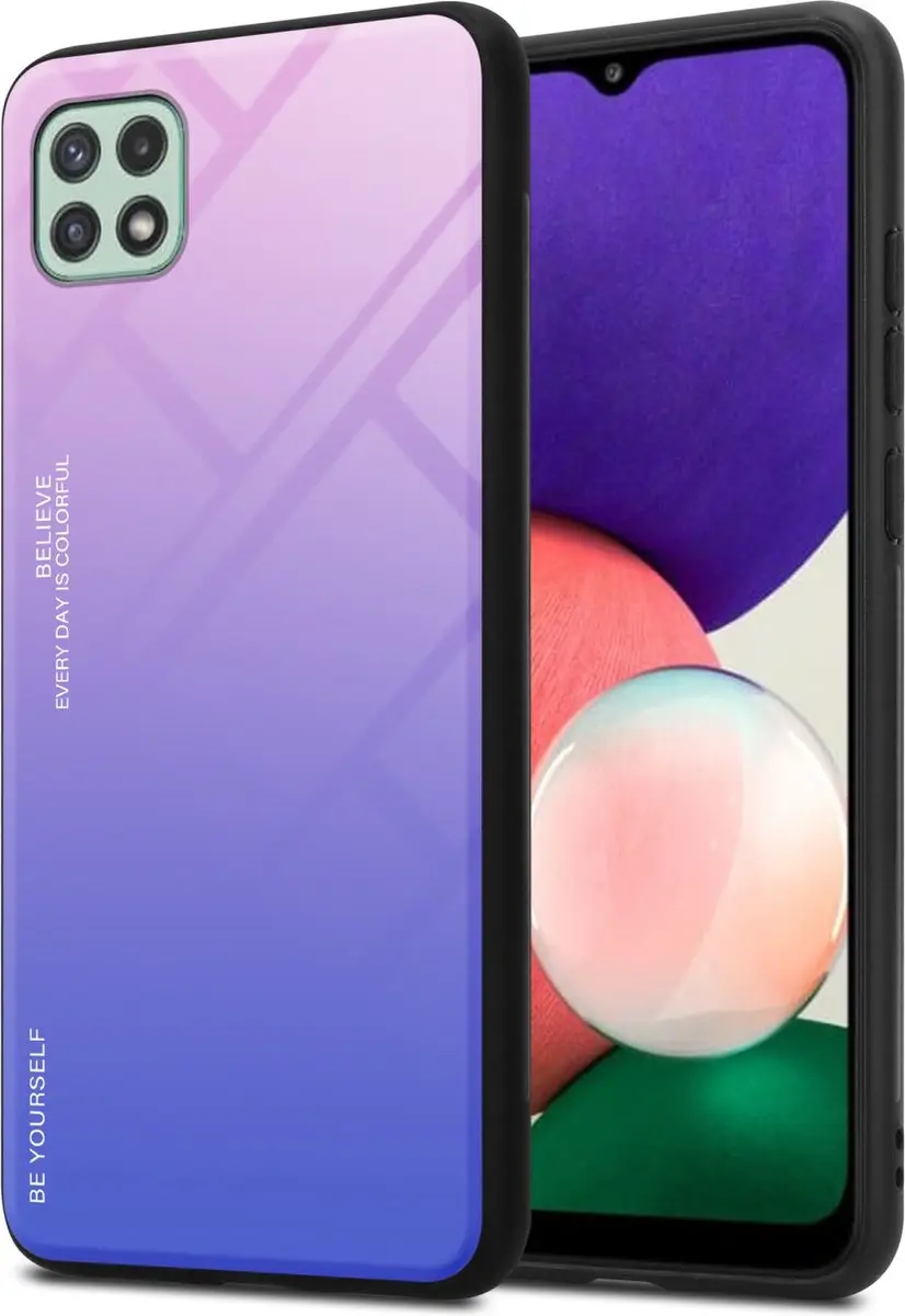 Cadorabo Hoesje geschikt voor Samsung Galaxy A22 5G in ROZE
