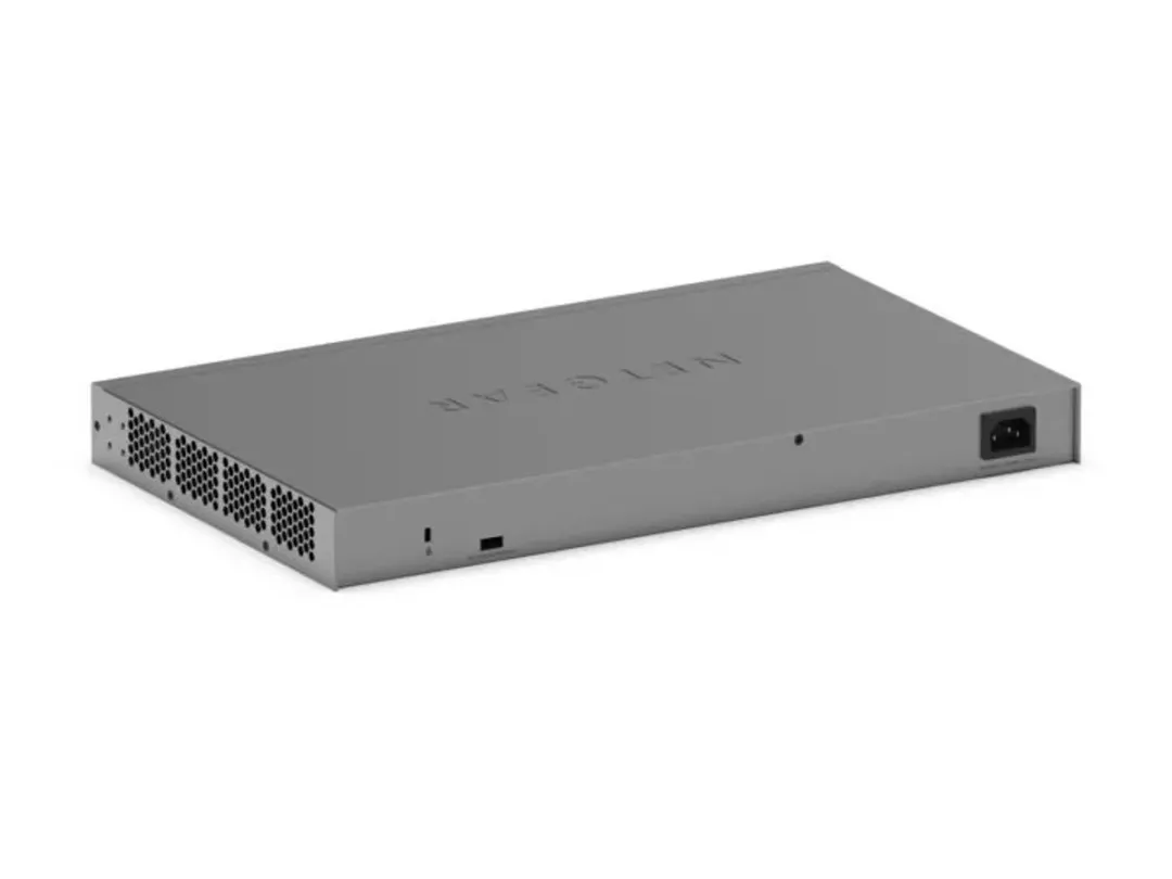 Netgear GS728TXUP Managed Switch - 24 PoE-poorten - Grijs