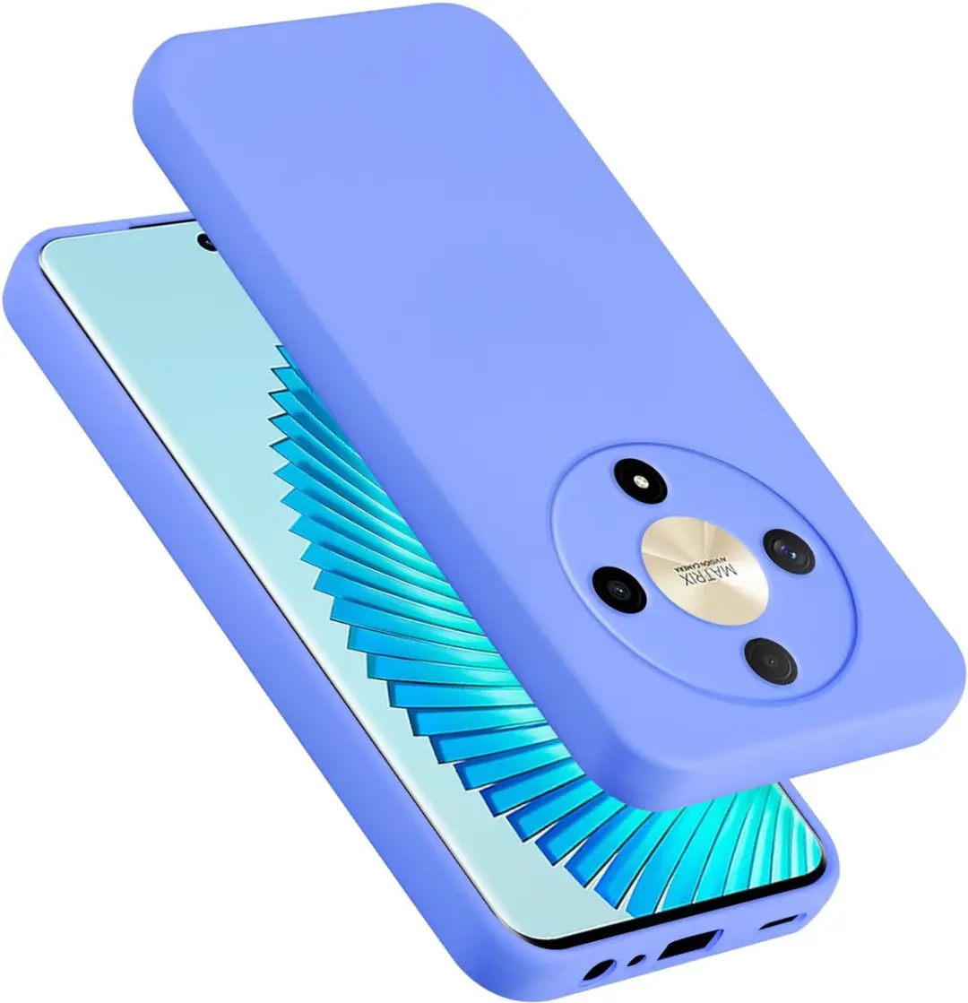 Cadorabo Hoesje geschikt voor Honor Magic 6 Lite 5G in LIQUID LICHT PAARS