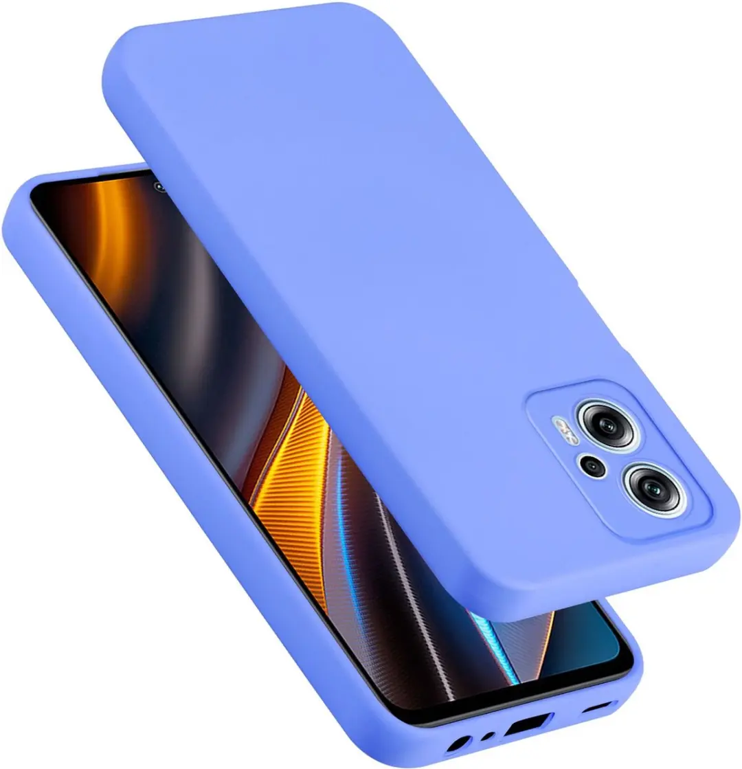 Cadorabo Hoesje geschikt voor Xiaomi Poco X4 GT in LIQUID LICHT PAARS