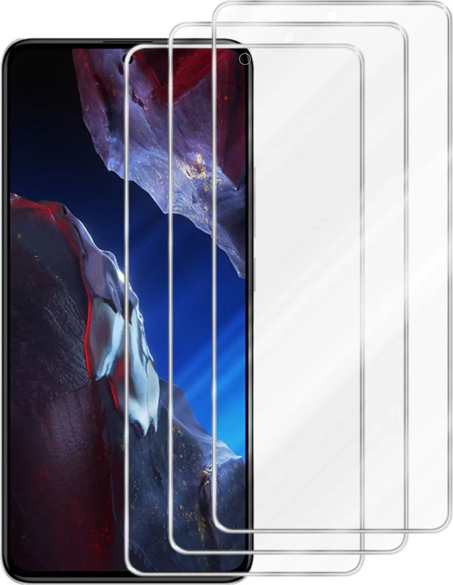 Cadorabo 3x Screenprotector geschikt voor Xiaomi Poco F5 Pro
