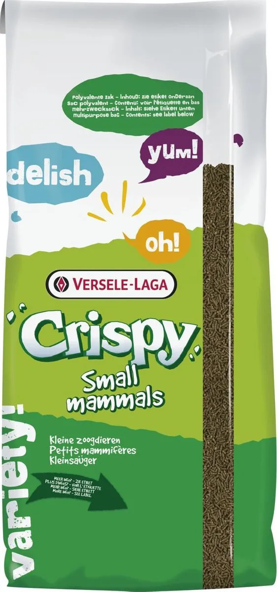 Versele-Laga Crispy Crispy Knaagdierenvoer 25kg