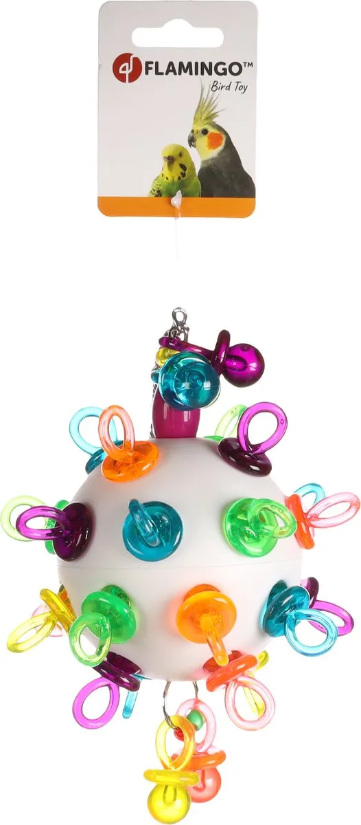Flamingo Jib Parkietenspeelgoed - Vs Jib 29,5cm Meerkleurig