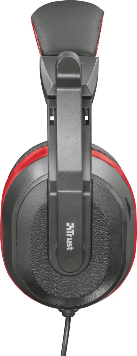 Trust 21953 Headset - Microfoon - Zwart/Rood