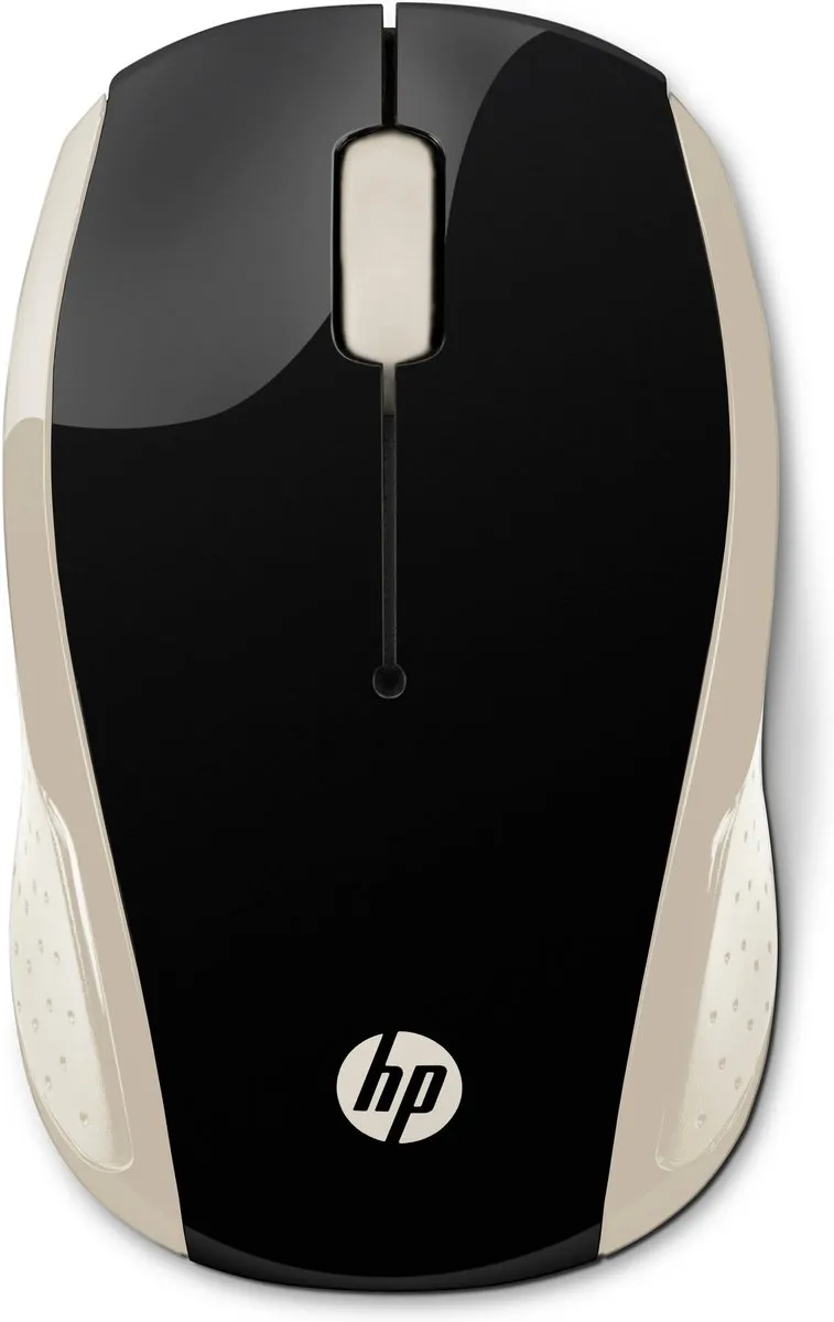 HP 200 2HU83AA Draadloze Muis - Goud