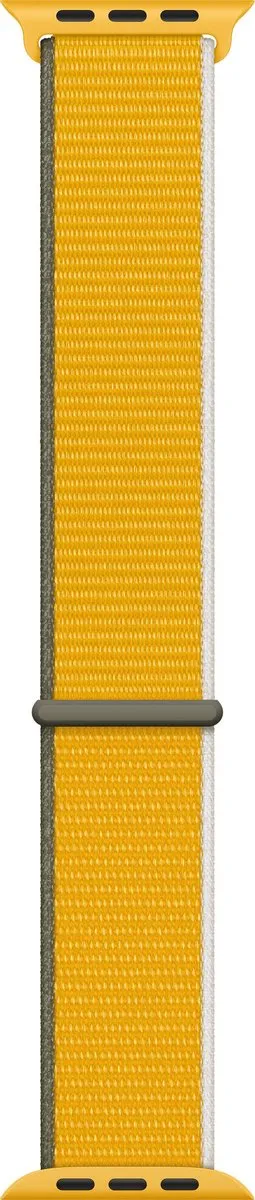 Apple Watch Geweven Sportbandje - 44mm - Geel - voor Apple Watch SE/1/2/3/4/5/6