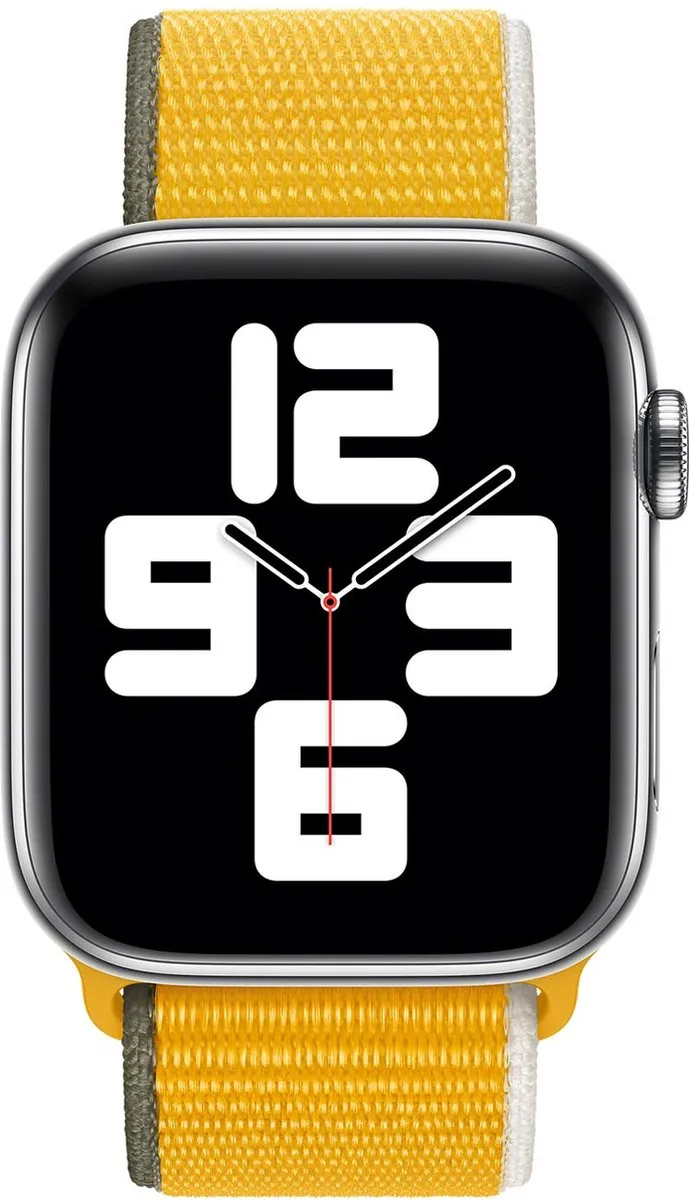 Apple Watch Geweven Sportbandje - 44mm - Geel - voor Apple Watch SE/1/2/3/4/5/6
