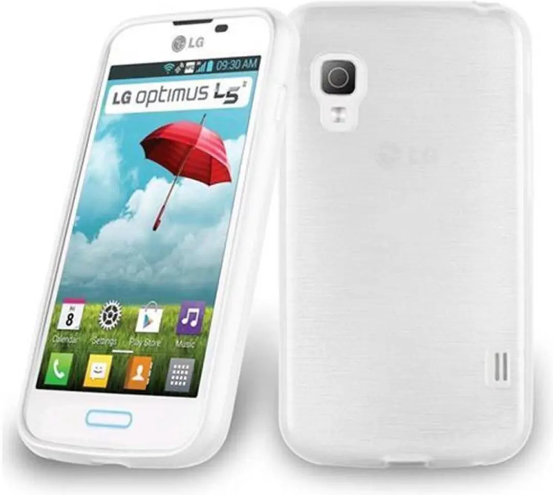 Cadorabo Hoesje geschikt voor LG L5 II (2. SIM) in ZILVER