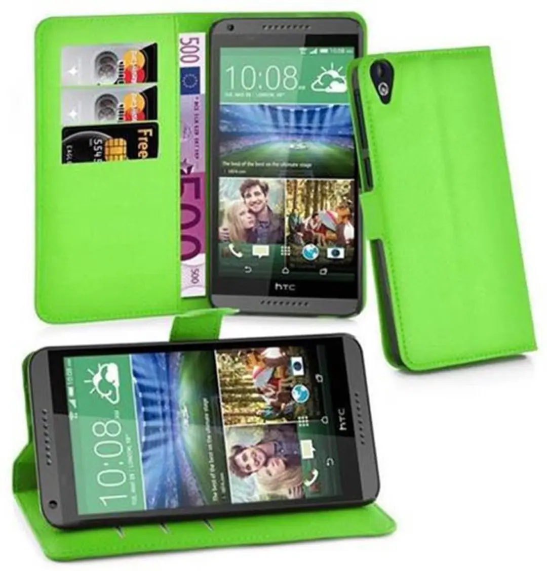 Cadorabo Hoesje geschikt voor HTC Desire 820 in MUNT GROEN