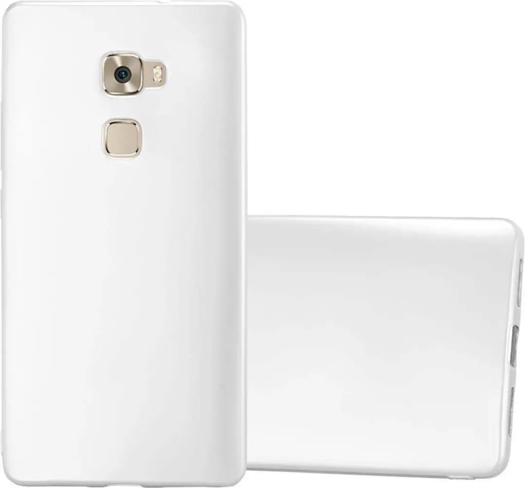 Cadorabo Hoesje geschikt voor Huawei MATE S in METALLIC ZILVER