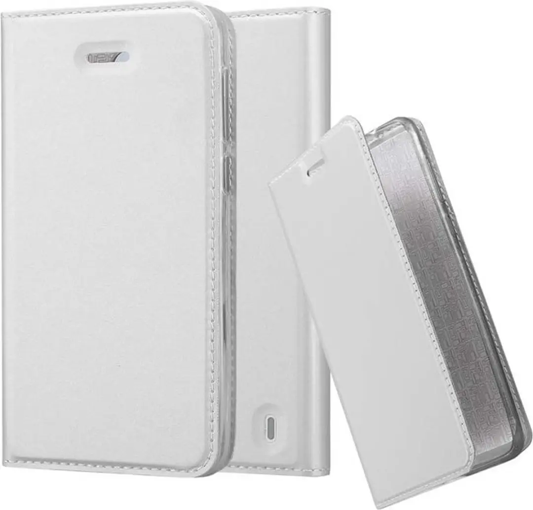 Cadorabo Hoesje geschikt voor Nokia 2 2017 in CLASSY ZILVER