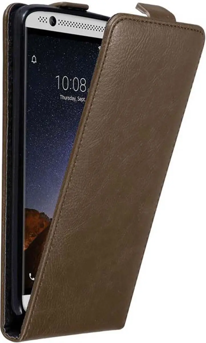 Cadorabo Hoesje geschikt voor ZTE Axon 7 in KOFFIE BRUIN