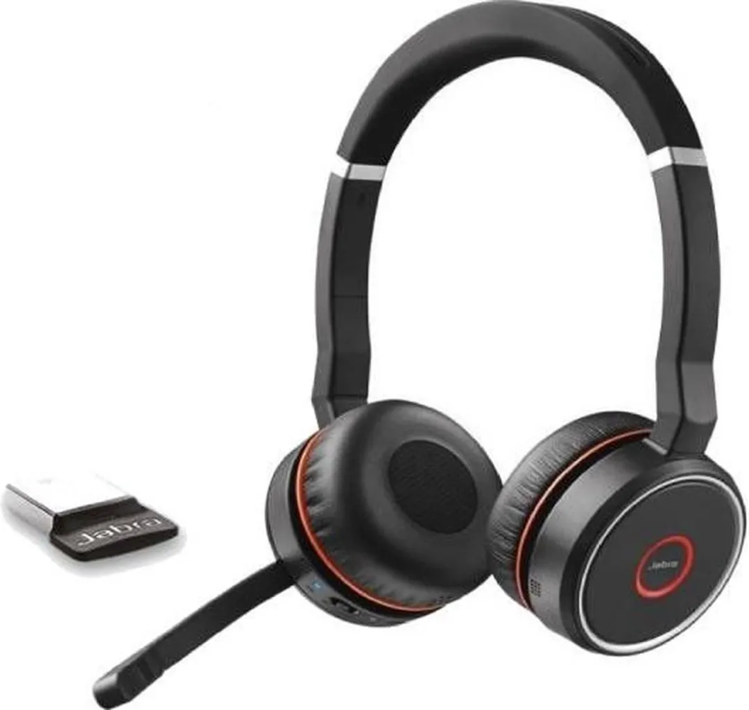 Jabra Evolve 75 Headset - Zwart