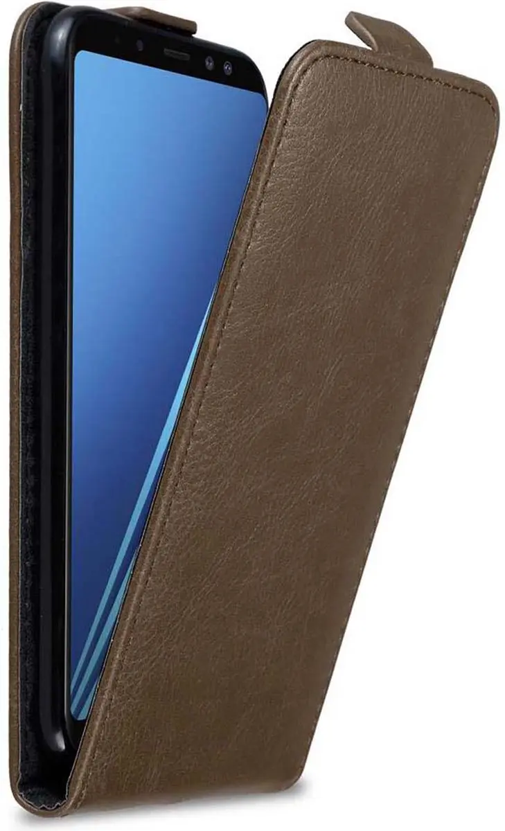 Cadorabo Hoesje geschikt voor Samsung Galaxy A6 2018 in KOFFIE BRUIN