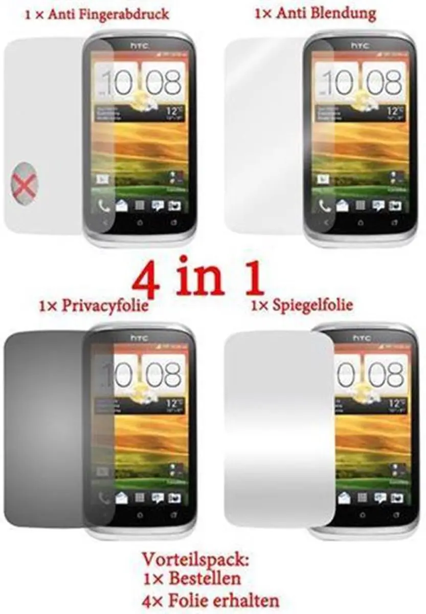 Cadorabo Schermbeschermers geschikt voor HTC Desire X