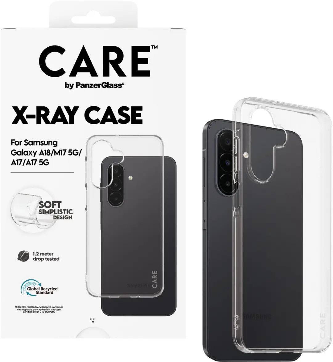 PanzerGlass CARE CR73372 Hoesje Galaxy A17 - Transparant - afbeelding 3 van 6