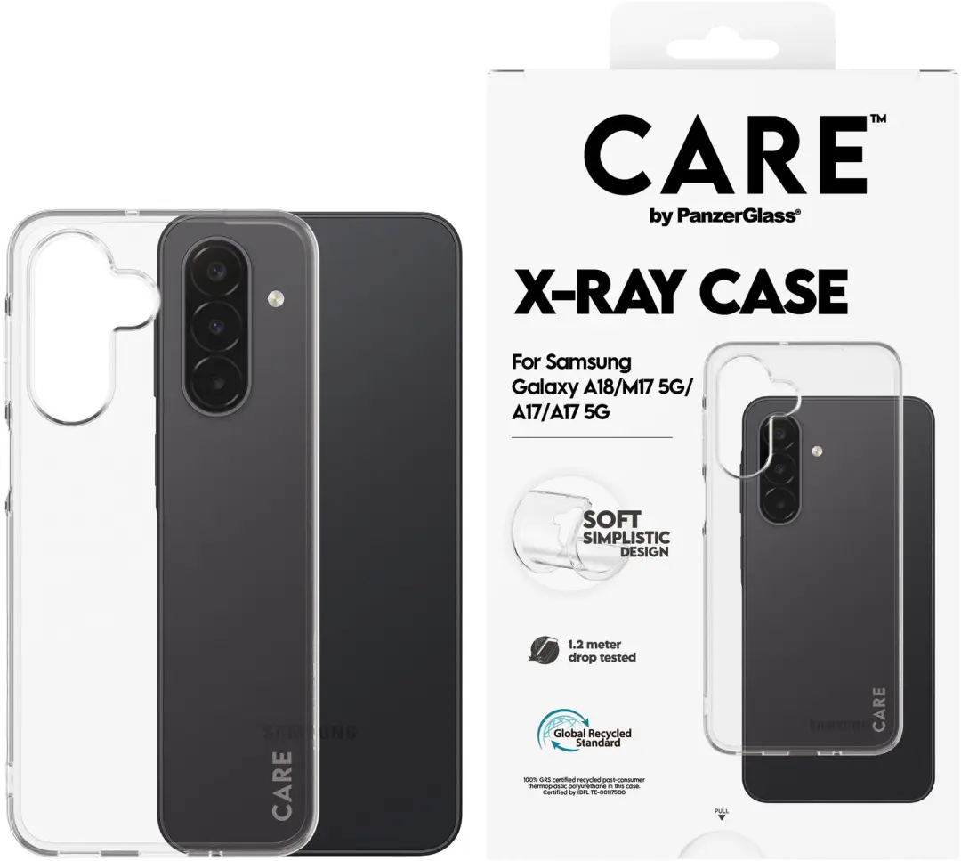 PanzerGlass CARE CR73372 Hoesje Galaxy A17 - Transparant - afbeelding 5 van 6