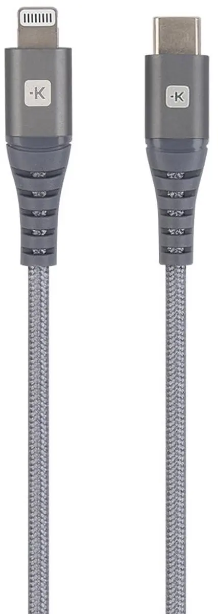 Skross USB-C naar Lightning kabel SKCA0015C-MFI120CN - 1,20 m - Space grijs - afbeelding 5 van 5