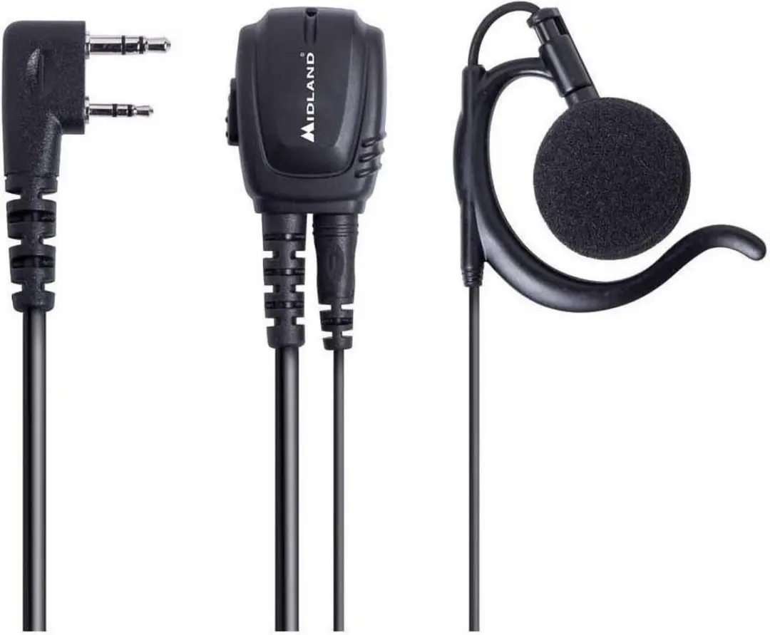 Midland BA21 Over-the-ear Headset voor de Kenwood TK-3401D