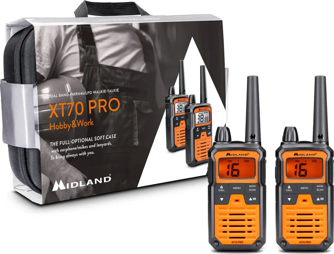 Midland XT70 Pro C1465.01 Portofoonset