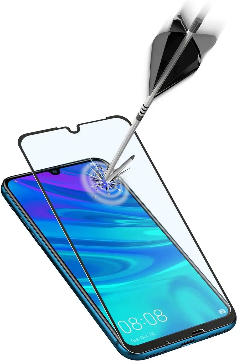 Cellularline Capsule Second Screenprotector (Glas) Geschikt Voor: Huawei P Smart