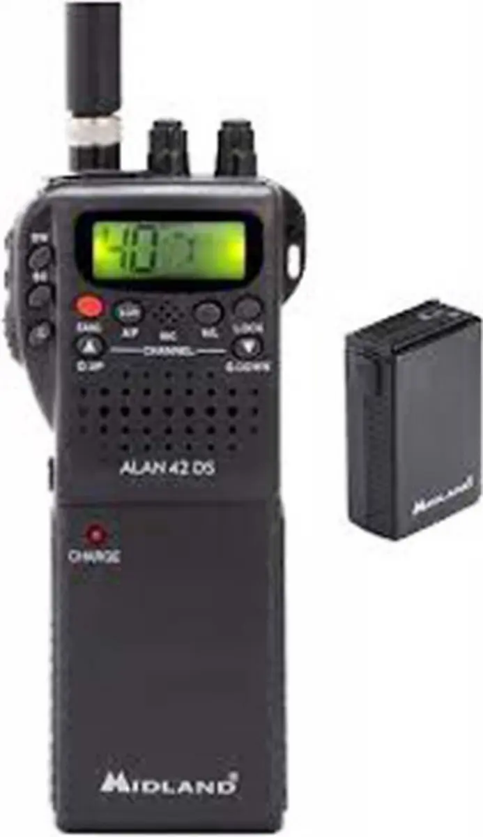 Midland Alan 42DS 27mc Portofoon Lithium Edition met 2800 mAh accu