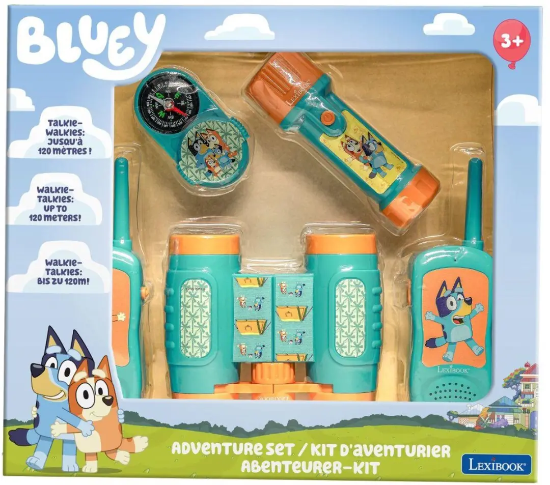 Lexibook Bluey Avonturenset Walkie-talkies - 120m - afbeelding 5 van 6