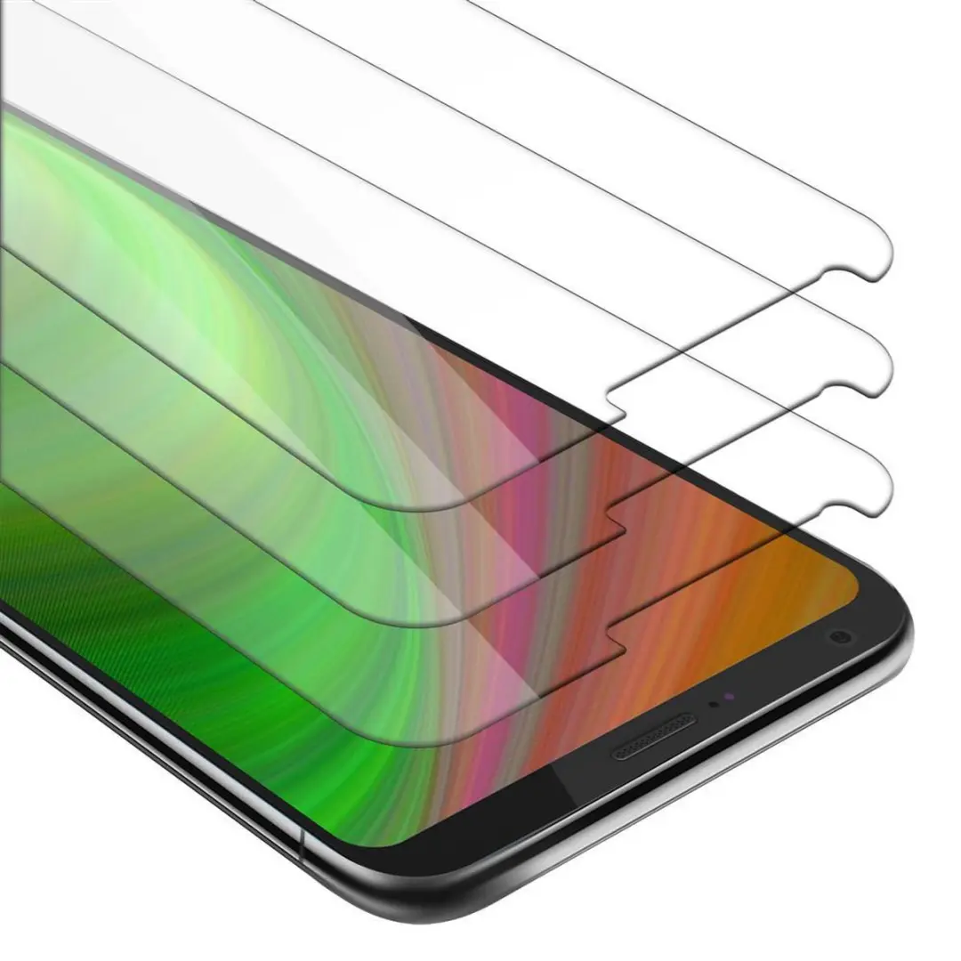 Cadorabo 3x Screenprotector geschikt voor LG Q6 / G6 MINI