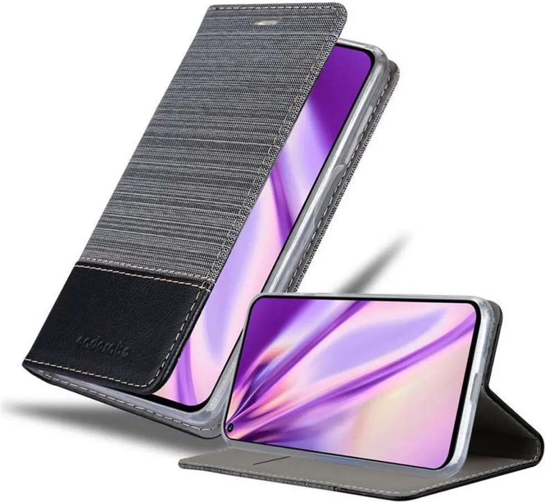 Cadorabo Hoesje geschikt voor Honor 20 PRO in GRIJS ZWART