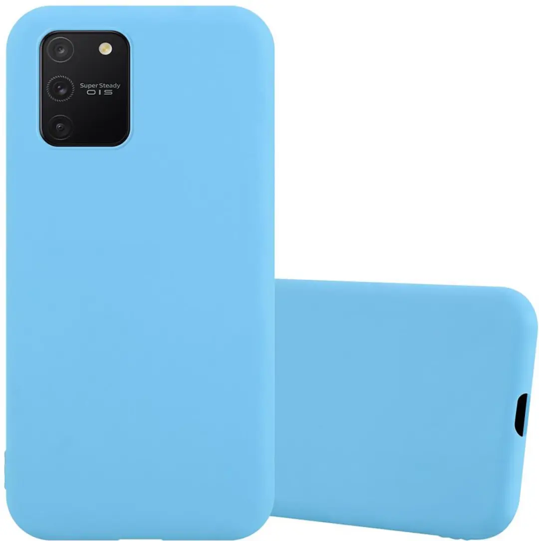 Cadorabo Hoesje geschikt voor Samsung Galaxy A91 / S10 LITE / M80s in CANDY BLAU