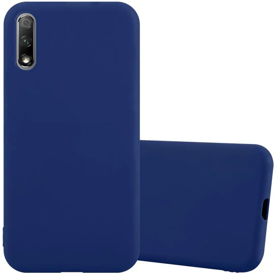 Cadorabo Hoesje geschikt voor Honor 9X in CANDY DONKER BLAUW
