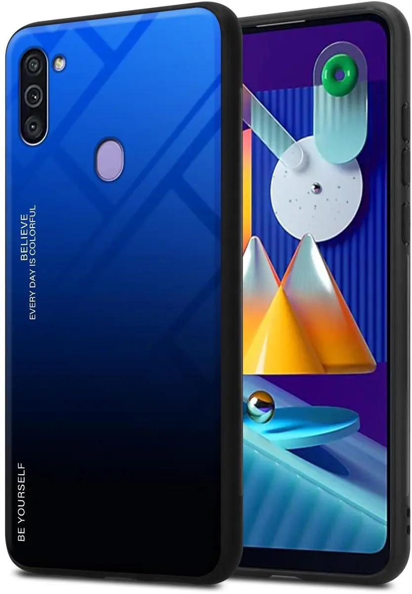 Cadorabo Hoesje geschikt voor Samsung Galaxy A11 / M11 in BLAUW