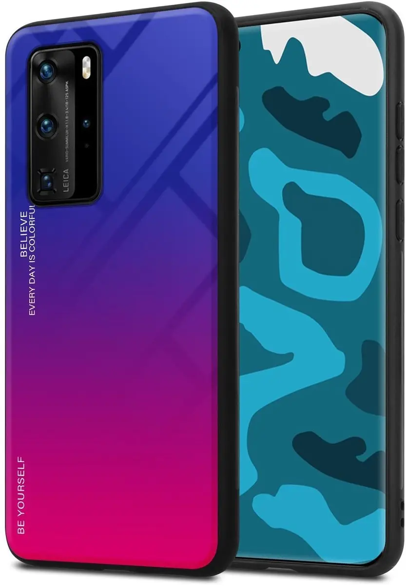 Cadorabo Hoesje geschikt voor Huawei P40 PRO / P40 PRO+ in PAARS