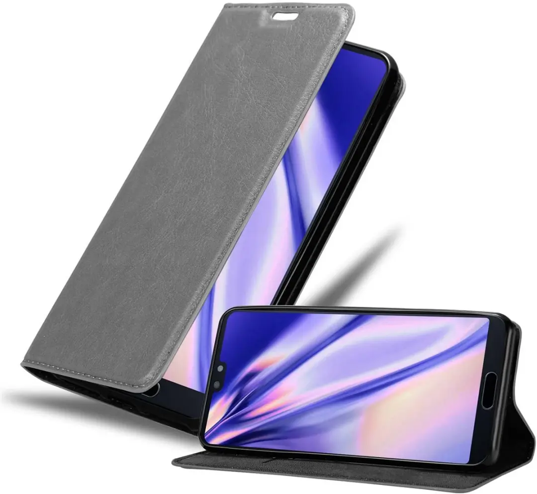 Cadorabo Hoesje geschikt voor Huawei P20 in TITANIUM GRIJS