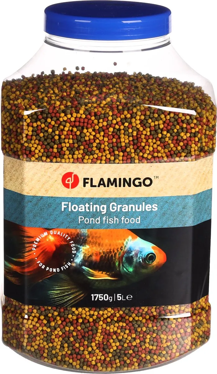 Flamingo Vijvervoer Korrels 5L