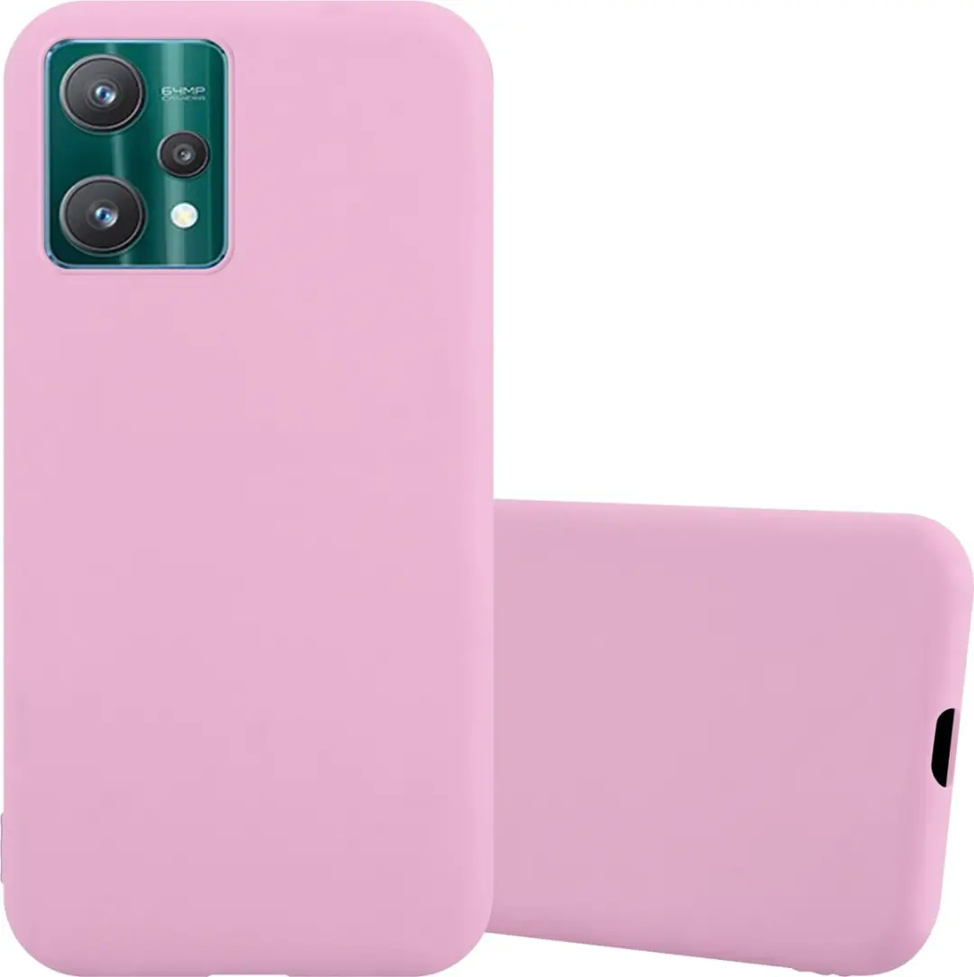 Cadorabo Hoesje geschikt voor Realme 9 4G / 9 PRO+ in CANDY ROZE