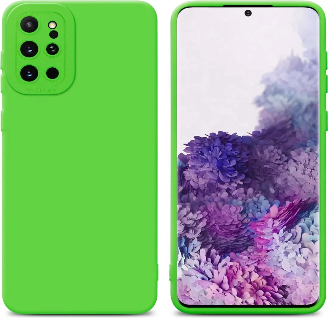 Cadorabo Hoesje geschikt voor Samsung Galaxy S20 PLUS in FLUID GROEN